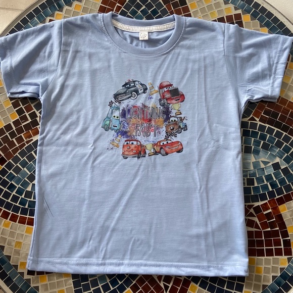Lightning Fast Graphic T-shirt 5T - Picture 5 of 10